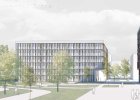 Forschungsgebäude Medizincampus ITM Ansicht