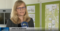 Annette Bubmann Interview Baustart Medizincampus © StBAA
