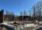 Der Neubau der Salzlagerhalle in Schwabmüchen schreitet voran.