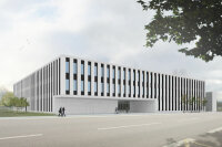 Universität Augsburg - Neubau Gebäude Material Resource Management (MRM)  © Code Unique Architekten, Dresden