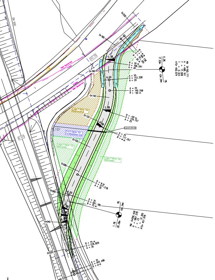 Lageplan provisorische Rampe Lageplan provisorische Rampe
